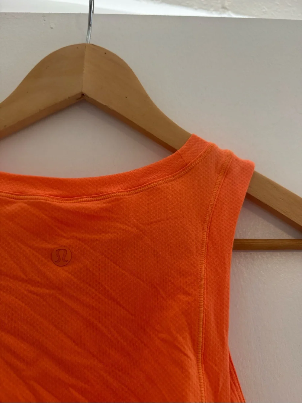 lululemon athletica Orange Cropped Tank